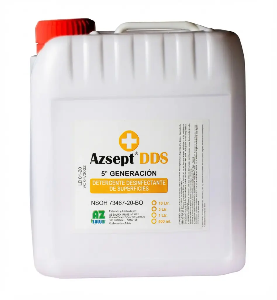 Azsept DDS 5ta Generación (10 Litros) (en Solución)