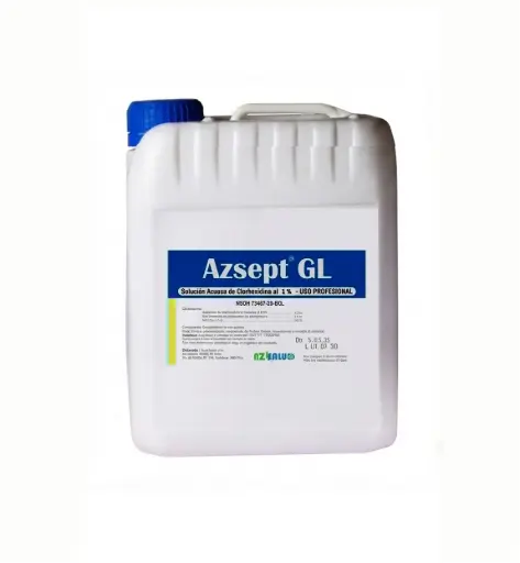 [AZ-GL-AC1-5L] Azsept GL Clorhexidina Acuosa 1% (5 Litros)